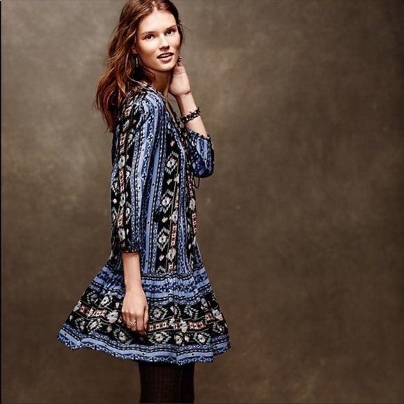Anthropologie Holding Horses Winter Moon Dress (C3 - Picture 2 of 9